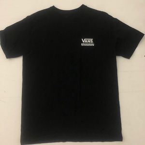 A black vans t-shirt